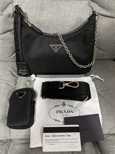 prada nylon shoulder bag mini|prada nylon crossbody bag small.